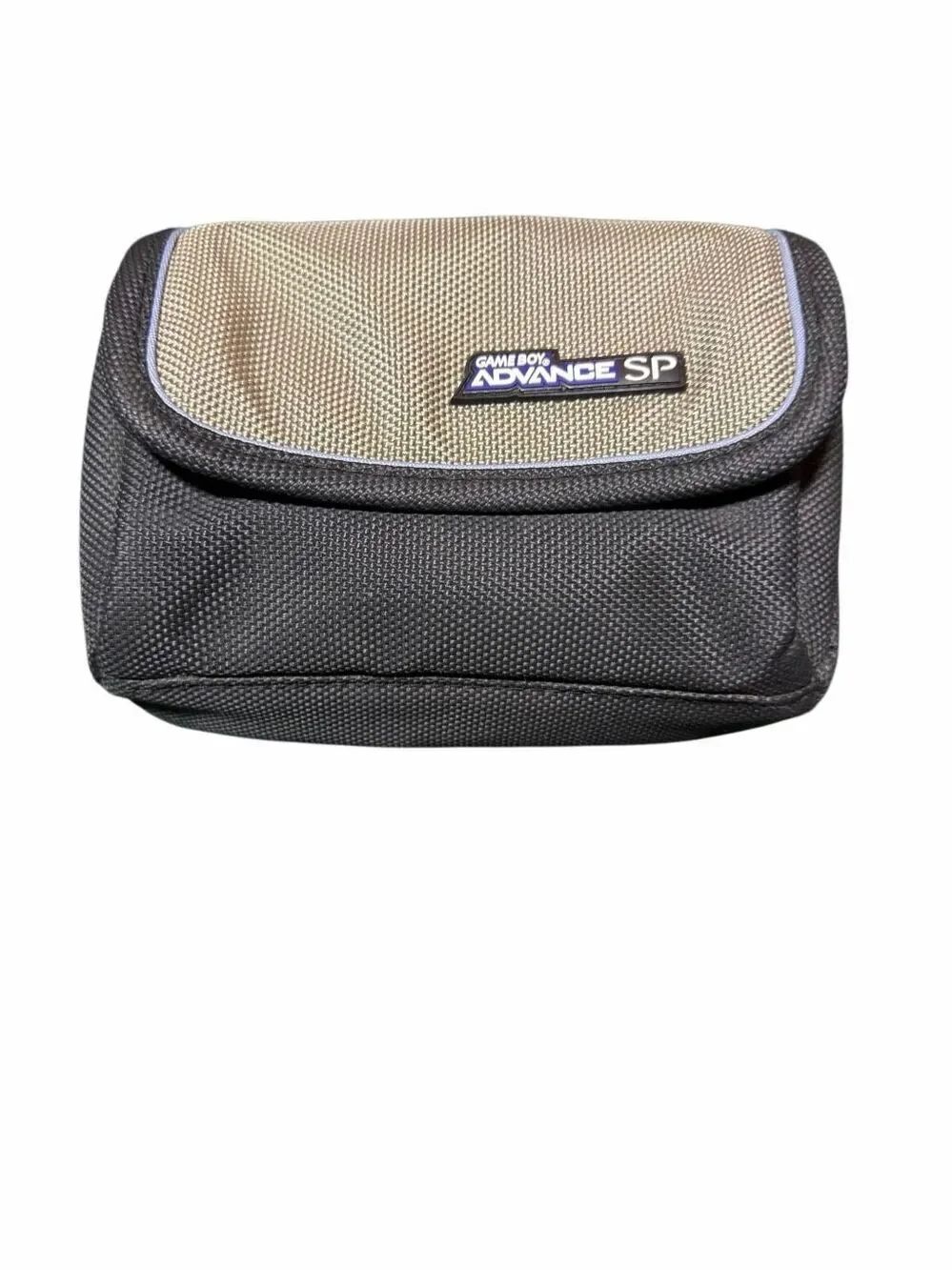 Nintendo GameBoy Advance SP Carrying Case Holder Gray/Black Travel Bag